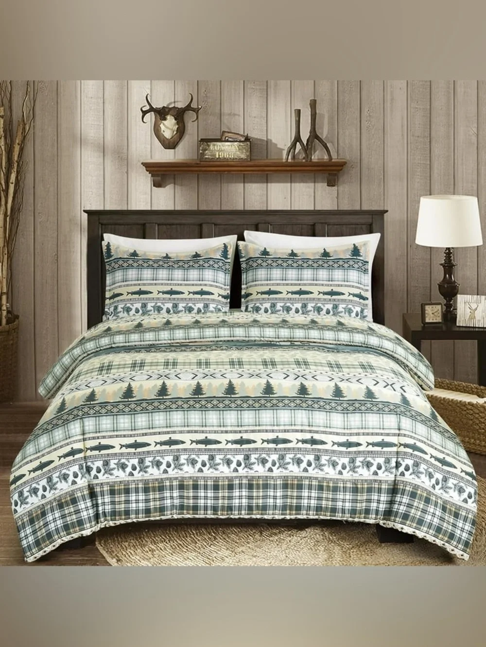 King 3 piece comforter set
